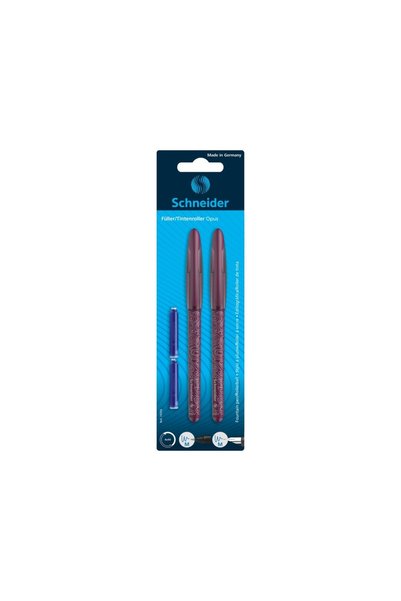 SCHNEIDER Set Stilou si Roller Opus, bordo