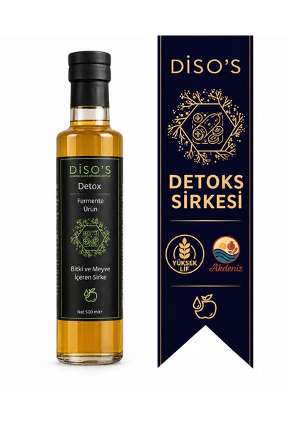 Diso's Detox /Bitki ve Meyve İçeren Sirke 500 ml
