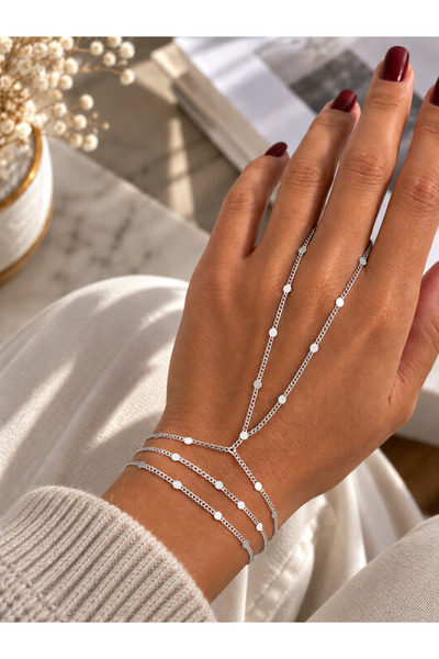 HERCY Sequin Chain Şahmeran |   Colorfast Silver Color Shahmeran