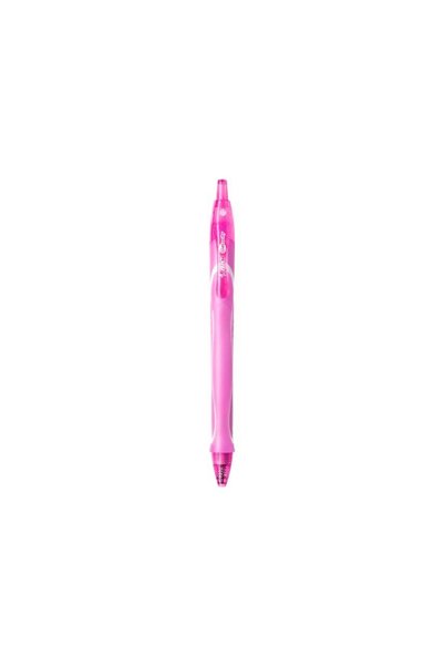 Bic Rolă retractabilă 0,7 mm semi-gel roz cu uscare rapidă