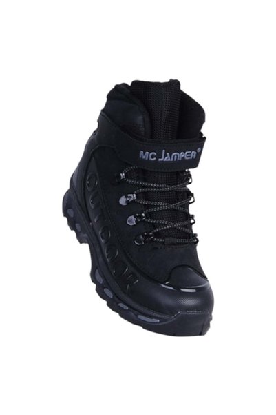 moda ayakkabım Mc Jamper 2115 Черни ботуши за момчета с подплата