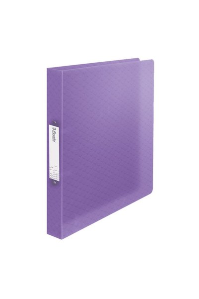 Esselte Caiet mecanic A4 2 inele 25mm/32mm Copertă flexibilă Lavandă COLOR'BR...