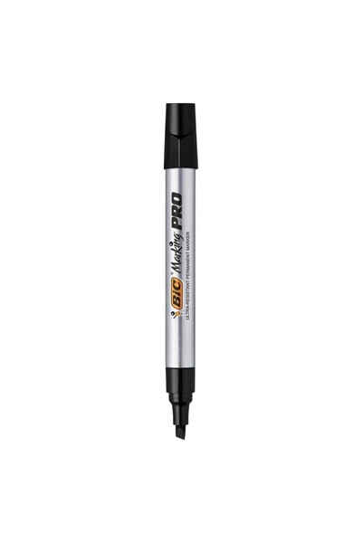 Bic Permanent Black Marker with Chisel Tip for Industrial Use