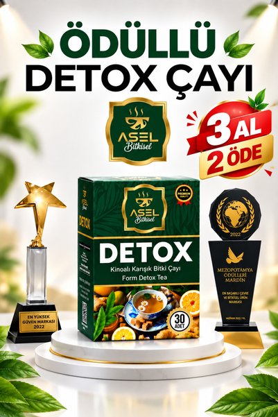ASEL DETOX zayıflamak kilo.vermek detox Form Karışık Bitki Çayı FİT YAŞAM ( 1...