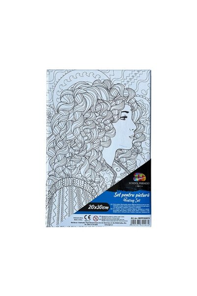 PIGNA Pânză preimprimată pe ramă 20x30CM mandale pe față SF ART
