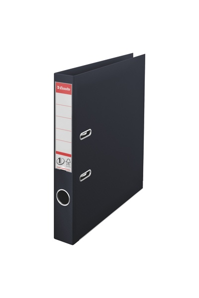 Esselte Plasticized Book Cover INT-EXT 5CM Black Vivida No.1 Power