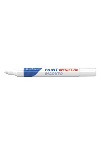 CENTROPEN Marker cu vopsea albă 1-5mm 9100