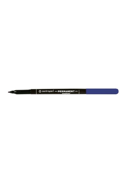 CENTROPEN Marker permanent albastru 1.0mm 2536