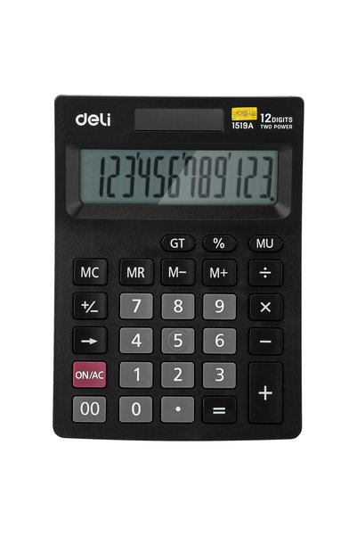 Deli 1519A 12-DIGIT OFFICE CALCULATOR