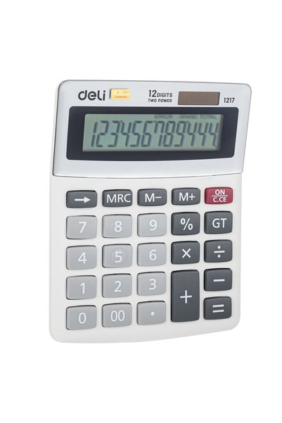 Deli 1217 12-DIGIT OFFICE CALCULATOR