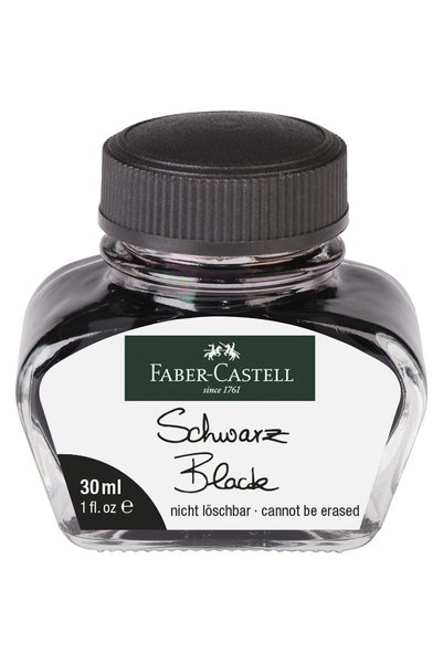 Faber Castell ΜΕΛΑΝΙ 30ML ΜΑΥΡΟ FABER-CASTELL