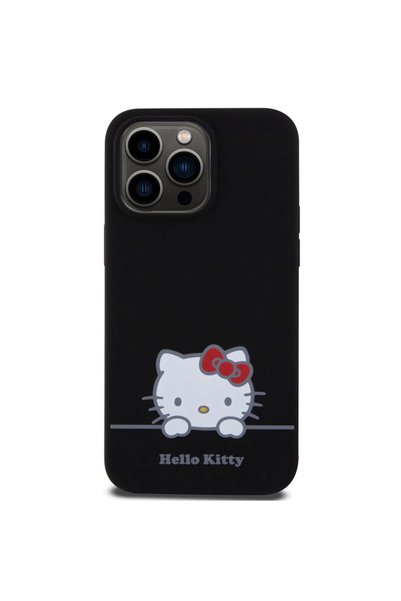 Hello Kitty Husa pentru iPhone 15 Pro Max din silicon lichid cu logo Daydream...