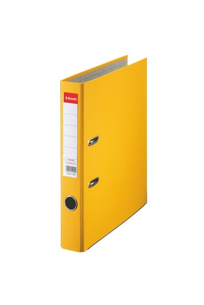 Esselte Plasticized Document Wallet 5cm Yellow Economy