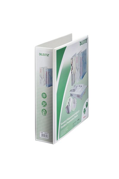 Leitz Caiet mecanic A4 4 inele 50mm/77mm Alb Maxi Panorama