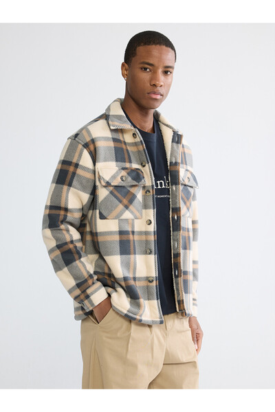 LC Waikiki Quality Pieces from Çelebi Store Comfortable Fit Checkered Embroid...