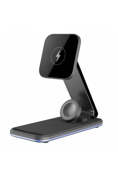 Proove Incarcator Retea Wireless Energy Fold 3in1, 15W, 1.67A, Negru WSEF1501...