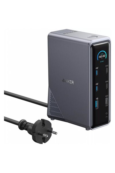 Anker Hub USB-C Prime 737, 2 x USB-A 3.0 - 3 x USB-A - 5 x USB-C - 2 x HDMI -...