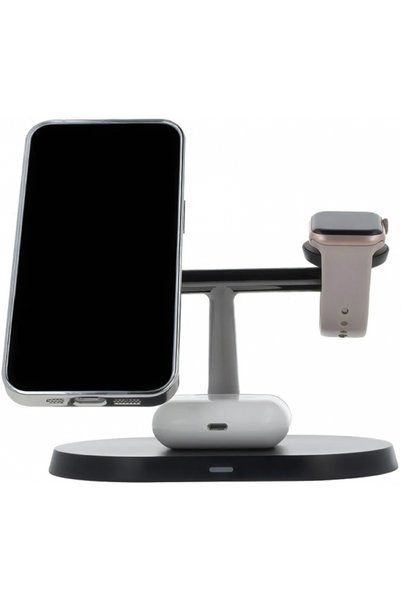 Maxlife Nutrition Incarcator Retea Wireless MaXlife MXWC-03 3in1, 15W, 1.67A,...