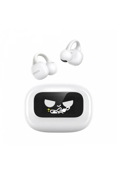 Ugreen Căști handsfree Bluetooth S6 ClipBuds Magic WS208, TWS, Alb