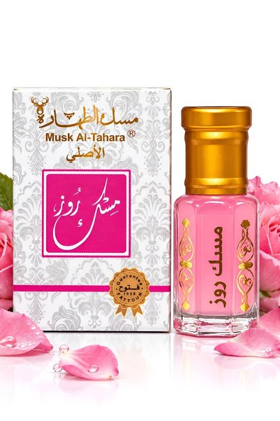 MUSK AL TAHARA Rose Misk 6 ml "orijinal" Zarif Ve Romantik Bir Gül Kokusu Sun...