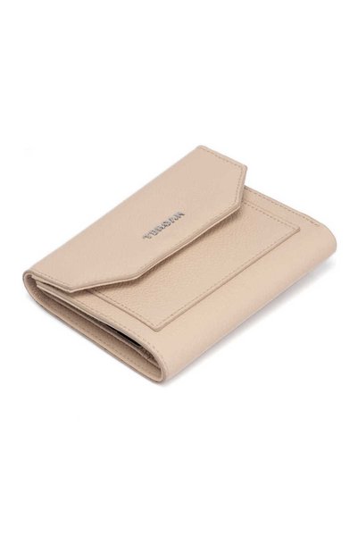 Tergan Beige Genuine Leather Women's Wallet - S1Cb00005809-H3A