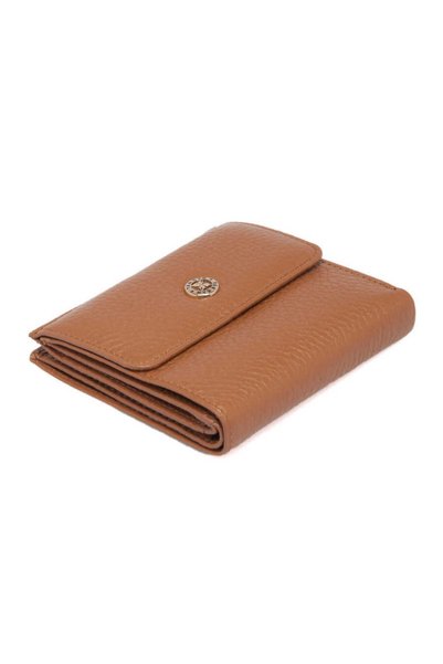 Tergan Tan Genuine Leather Women's Wallet - S1Cb00005627-B67