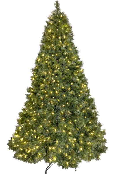 Herdekora Yılbaşı Çam Ağacı, Denver, Yeşil - 855 Dal, Led Işıklı, 180 cm
