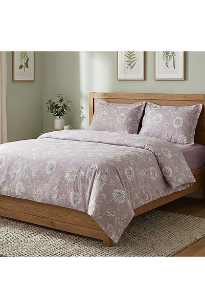 Ralex Lenjerie pat Ranforce Cotton Pro Bumbac 100%, 1 persoană, 3 piese Elega...