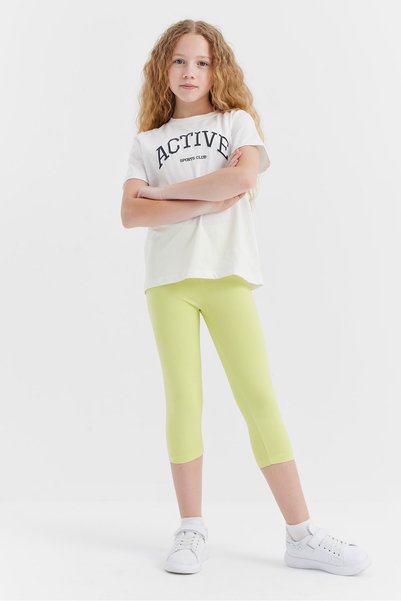 PAULMARK Girl's Capri Tights