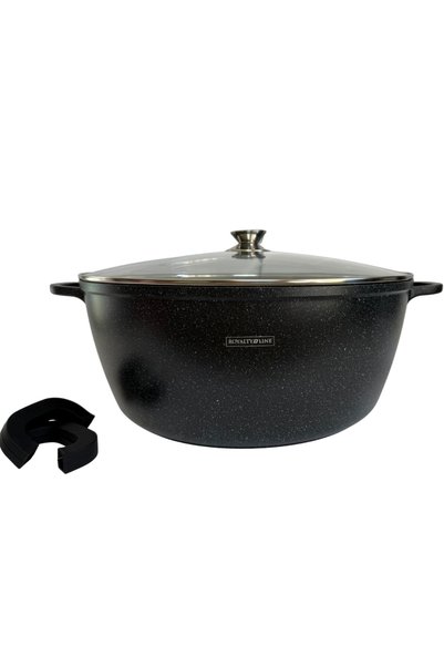 Royalty Line Oală mare, 24 litri, 44 cm, antiaderentă cu capac, pentru tocană...
