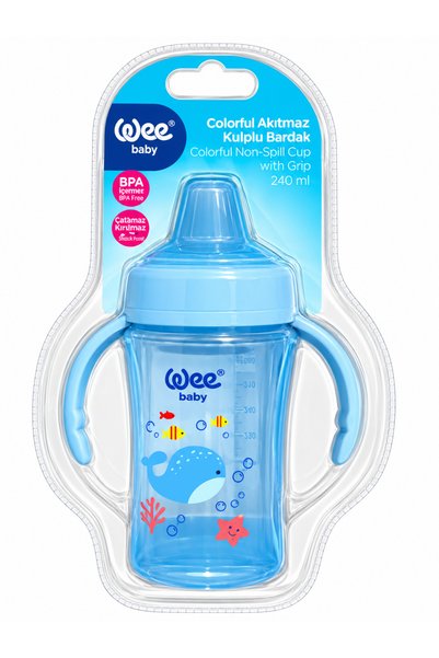 Wee Baby Canita, 240 ml, maner si cioc silicon, cod 775,