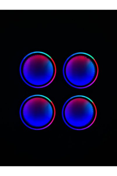sekizgen led ÇİFT PİKSEL LEDLİ SES RİTİM VE 358 ANİMASYONLU KUMANDALI 20'LİK MİDRANGE KAPAK 2 TK