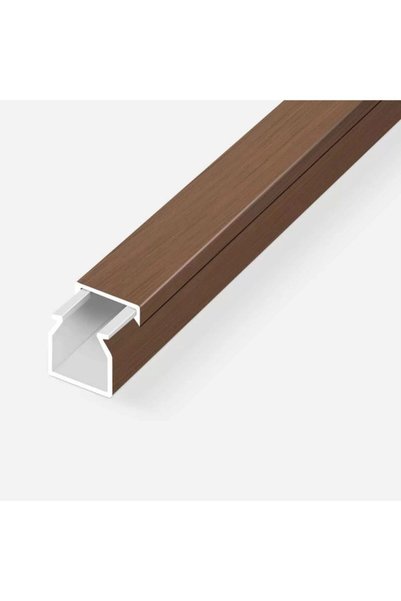 Mutlusan Kablo Kanalı 2m Ceviz 16x16mm.2 Boy 4 Metre