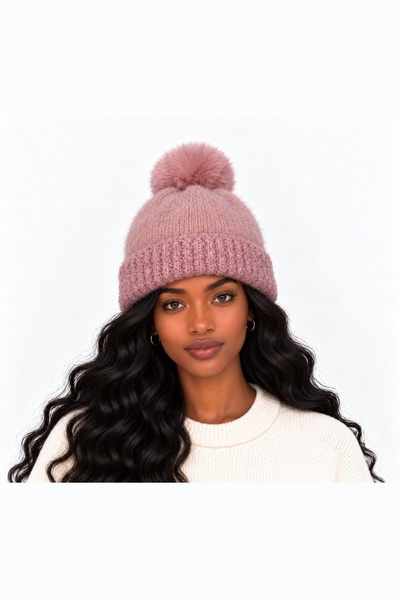 Axesoire 14665 Ponponlu Pembe Bere