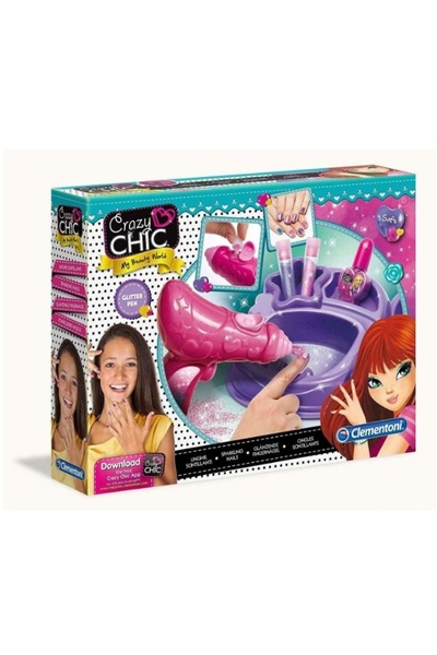 CLEMENTONI Crazy Chic Glitter Nails 15179