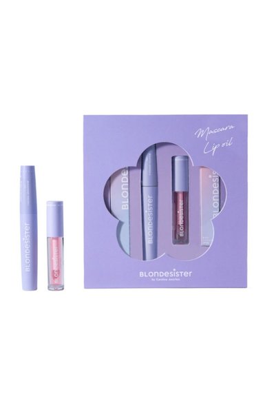 Blondesister Mascara & Lip Oil Set, ESSENTIAL KIT, Blondesister, 14.5 ml