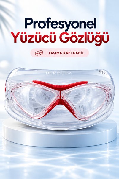 viyol marketim Profesyonel Yüzücü Gözlüğü – Antifog Buğu Yapmaz UV Korumalı, ...