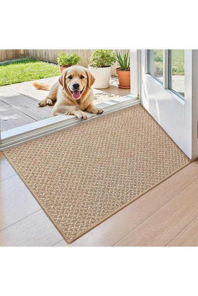 Generic Large Indoor Door Mat 43x76 cm, Non Slip Low-Profile Rugs for Entrywa...