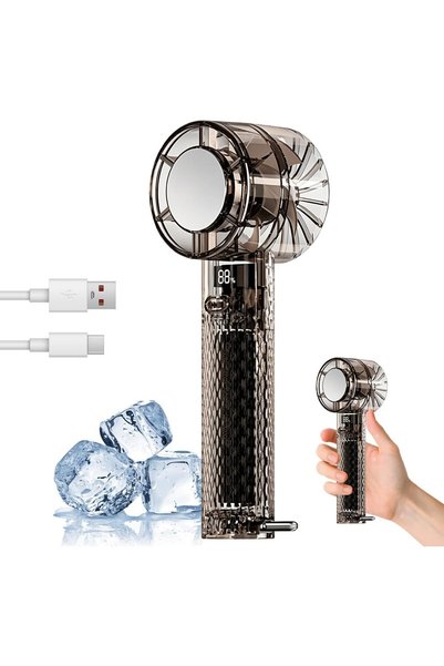 Generic Turbo Portable Handheld Fan,USB Rechargeable Personal Travel Fan, Han...