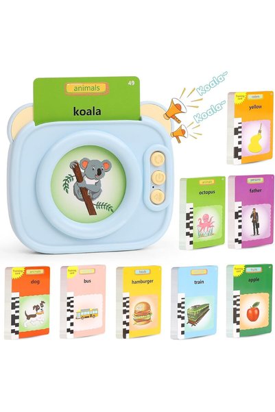 Generic Interactive Educational Flash Cards for Toddlers 1-4 Years - 224 Word...