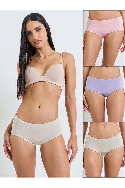 Styli Pack of 3 - Cotton Elastane Shorts