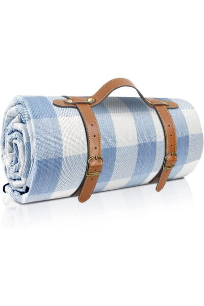 Generic Large 200x200CM Waterproof Picnic Blanket - 3 Layered Foldable Outdoo...