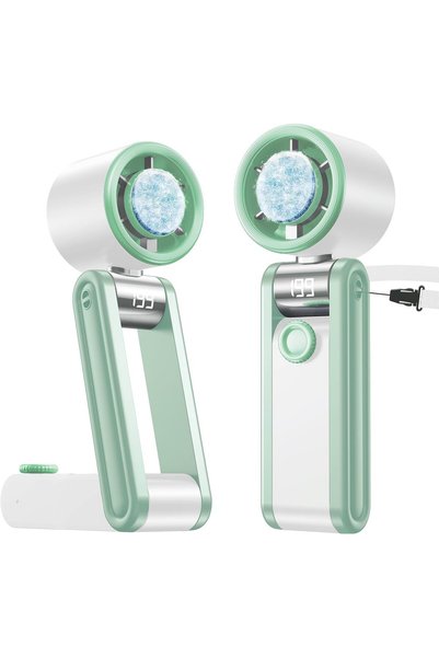 Generic Portable Handheld Turbo Fan, Rechargeable Mini Cooling Fan, 5500mAh, ...
