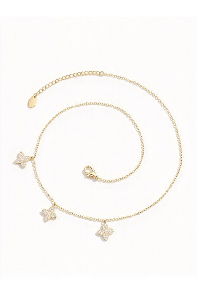 Take Two By Styli Clover Pendant Necklace