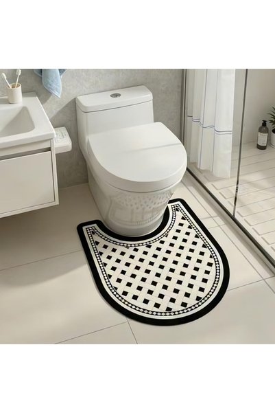 Generic Absorbent Bath Mat Non Slip Anti Mould 40 * 60cm, Diatom Mud Bathroom...