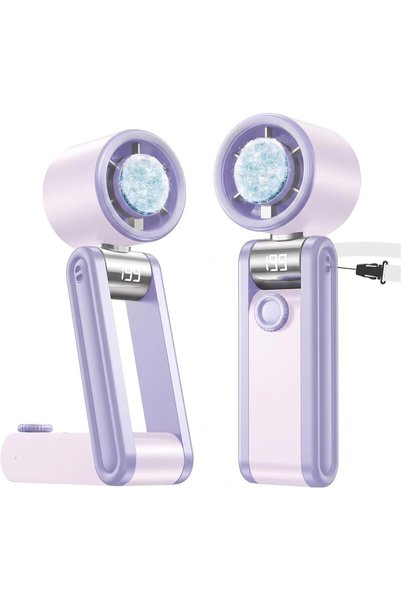 Generic Portable Handheld Turbo Fan, Rechargeable Mini Cooling Fan, 5500mAh, ...