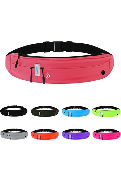 Generic Running Belt Jogging Waist Pack for Men Women Runner