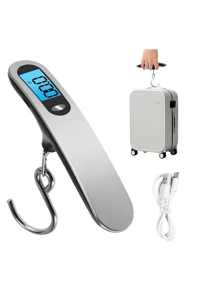 Generic 1 Pcs Luggage Scale, Portable Digital Suitcase Weight Tool, USB Recha...