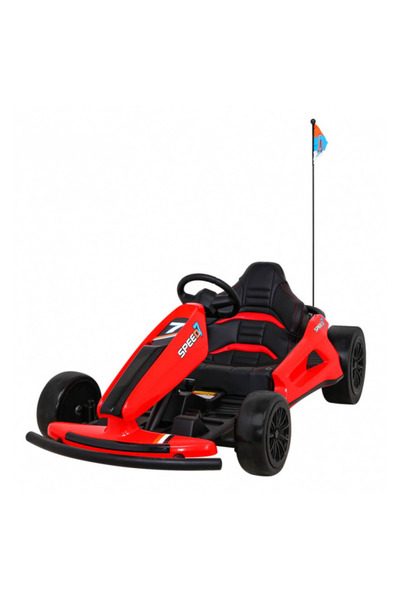 TEA Sports Kart electric pentru copii DRIFT KING 24 Volti (035) Rosu