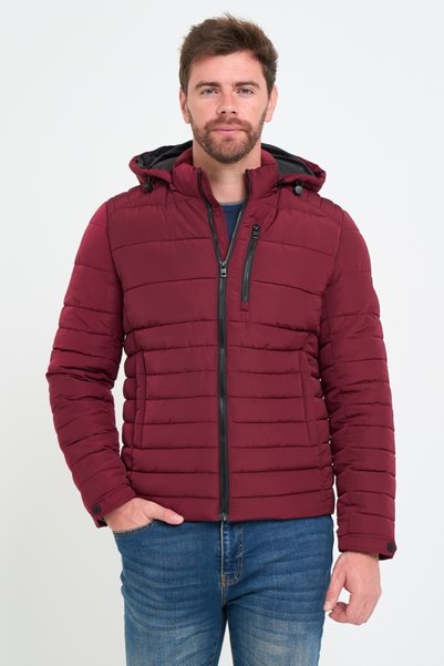 Lee Cooper - Jachetă pentru bărbați cu glugă și buzunare